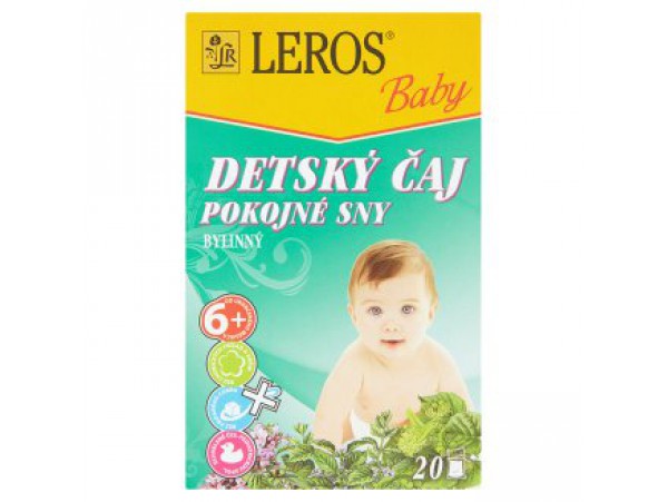 Leros Baby травяной чай спокойные сны 20 пакетиков